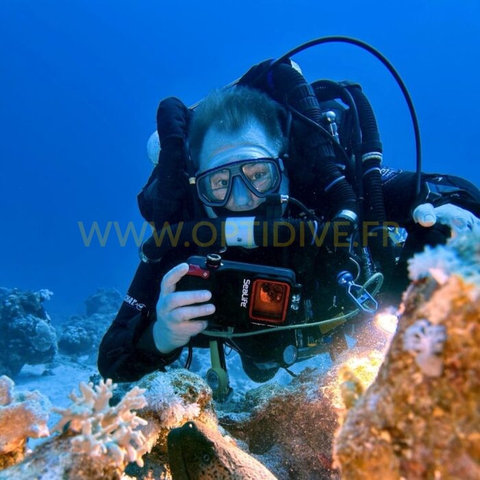 Masque Aqualung Look équipé de verres progressifs OPTIDIVE