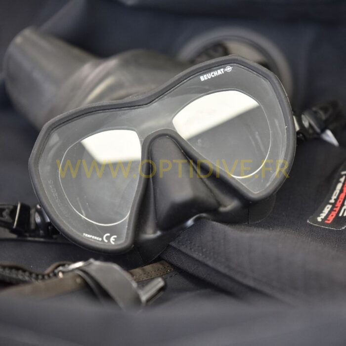 Masque de plongée Beuchat avec verres progressifs OPTIDIVE