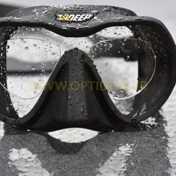 XDEEP masque de plongée avec verres progressifs optidive